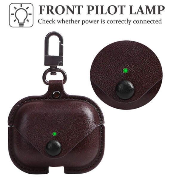 Leather Pull String Headphone Case Apple Air Pods Pro 2 - Image 2