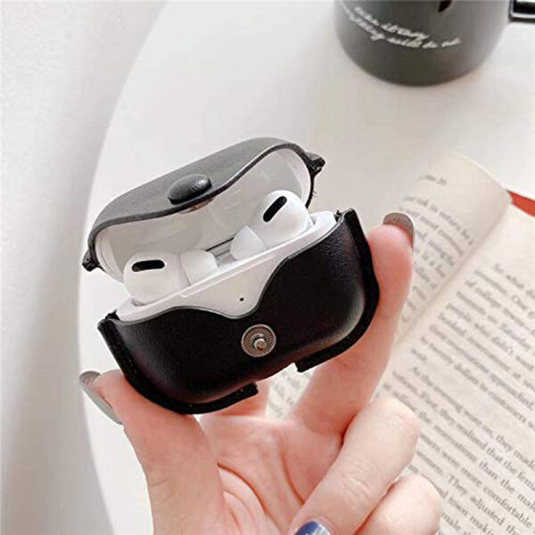Leather Pull String Headphone Case Apple Air Pods Pro 2 - Image 2