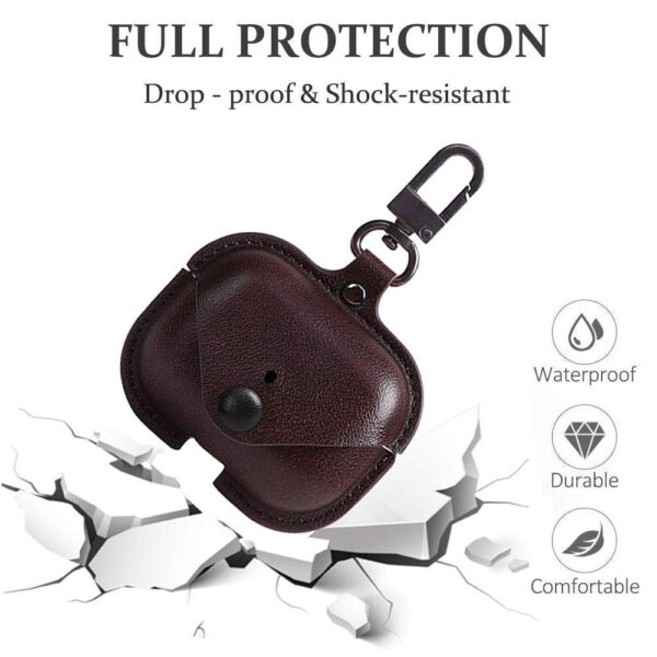 Leather Pull String Headphone Case Apple Air Pods Pro 2 - Image 4