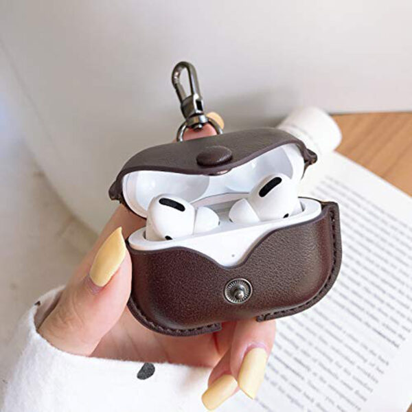 Leather Pull String Headphone Case Apple Air Pods Pro 2 - Image 5